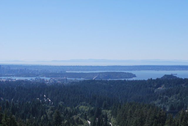 On top of Grouse Mountain