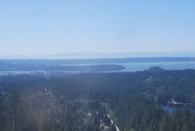 On top of Grouse Mountain