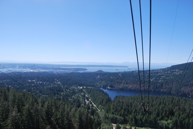 On top of Grouse Mountain