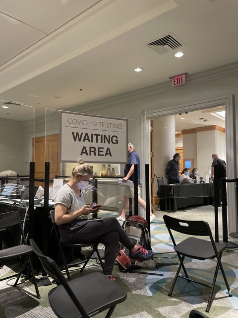 Waiting for my test result