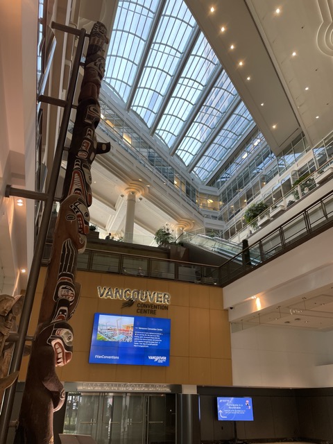 Vancouver Convention Centre where the embarcation will be in Hall C