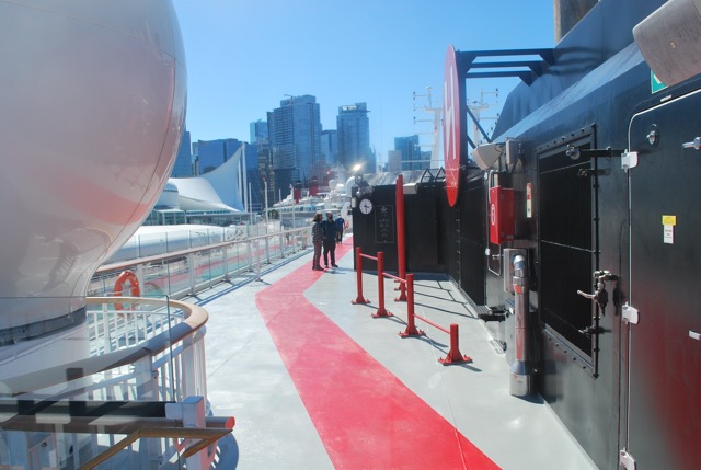 On board impressions