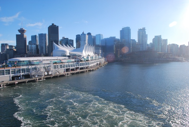Leaving Vancouver Harbour