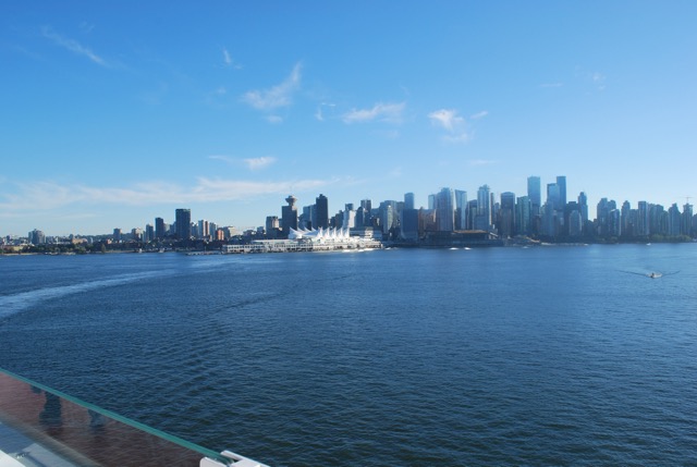 Leaving Vancouver Harbour