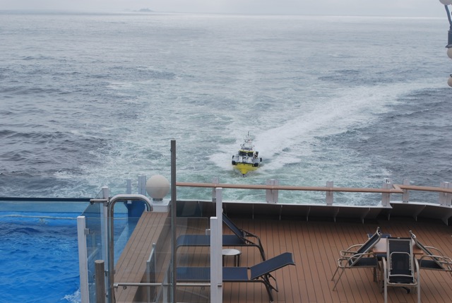 The pilot has arrived