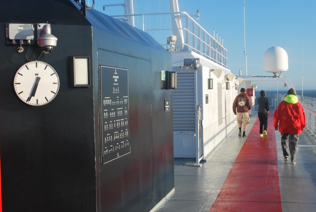 Morning walk before breakfast