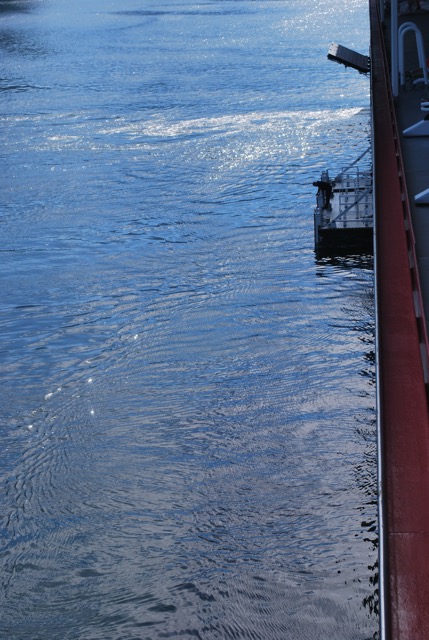 The boats are put to water