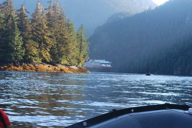 Misty Fjord Excursion - The end