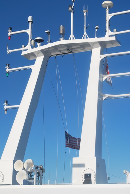 Flags are up, Sitka must be in sight