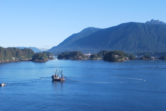 Sitka on the horizon