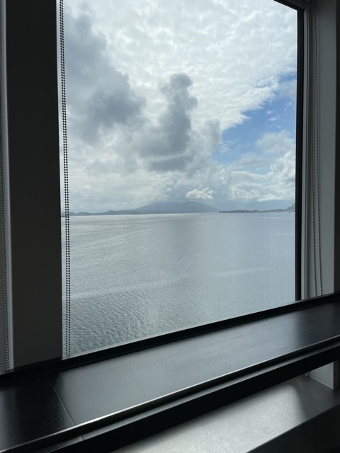 We are about to leave Kodiak