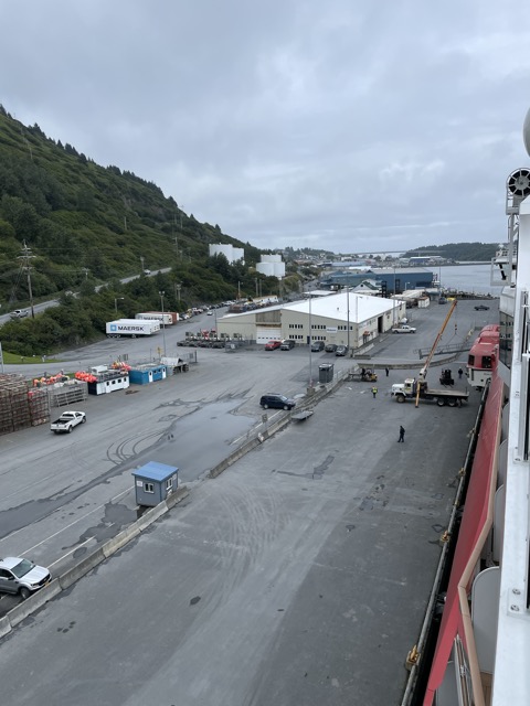 We are about to leave Kodiak