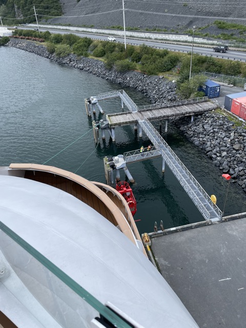 We are about to leave Kodiak