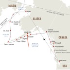 Travel map Kinak 16.8.22