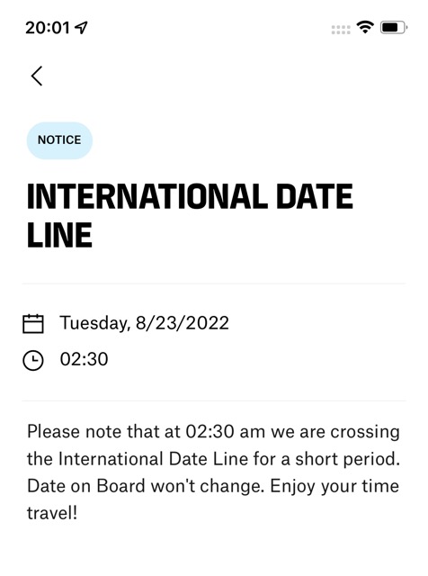 Time travel for about &frac12; h