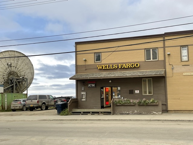 The only bank in town