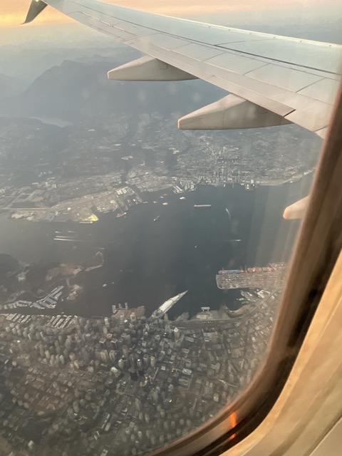 Canada Place ( the long white thing ) where it all began