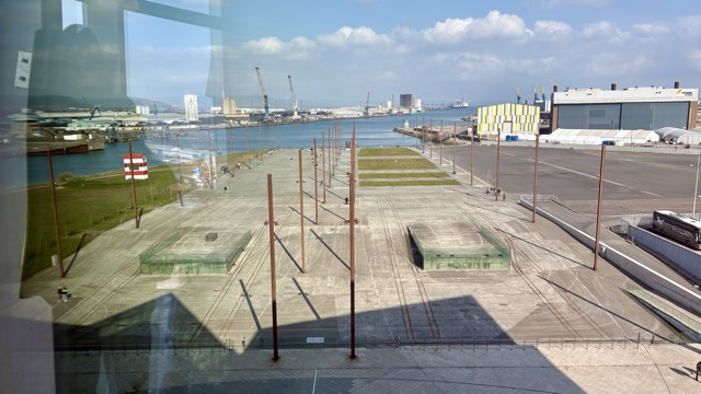 The Titanic slipway